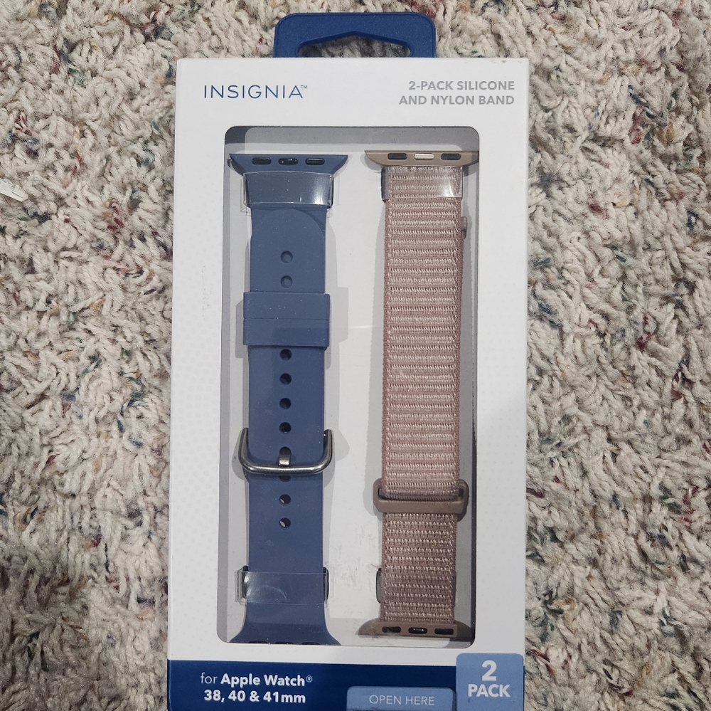 Silicone And Nylon watch band